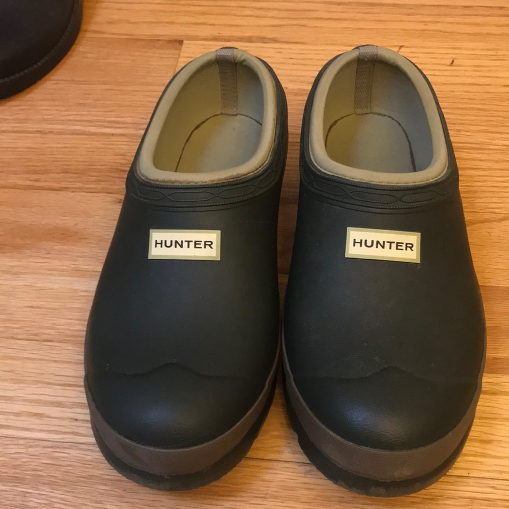 Hunter garden clog